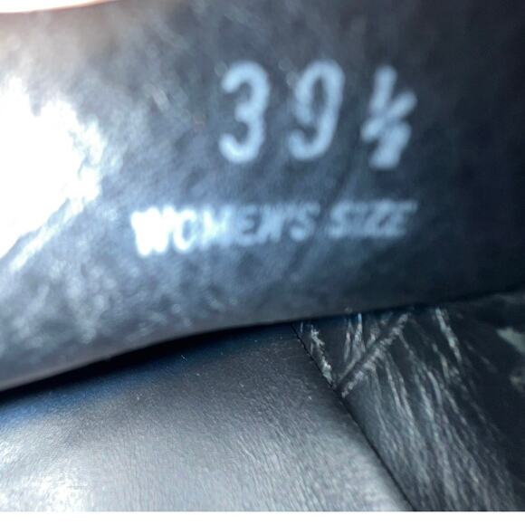 Tod’s  made in Italy Women’s Black Patent Leather Loafers Size 39.5  US 9 Vibram - Picture 4 of 10